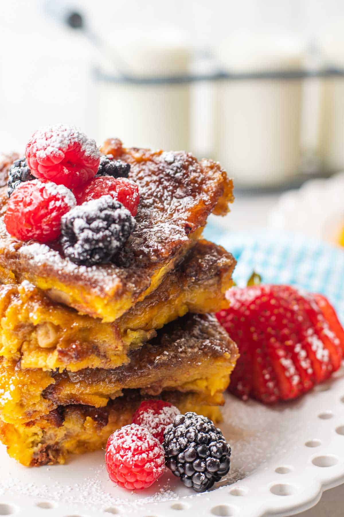 Tostadas Francesas de Crème Brûlée – ¡sin necesidad de soplete!

