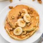 Panqueques de Plátano y Nueces