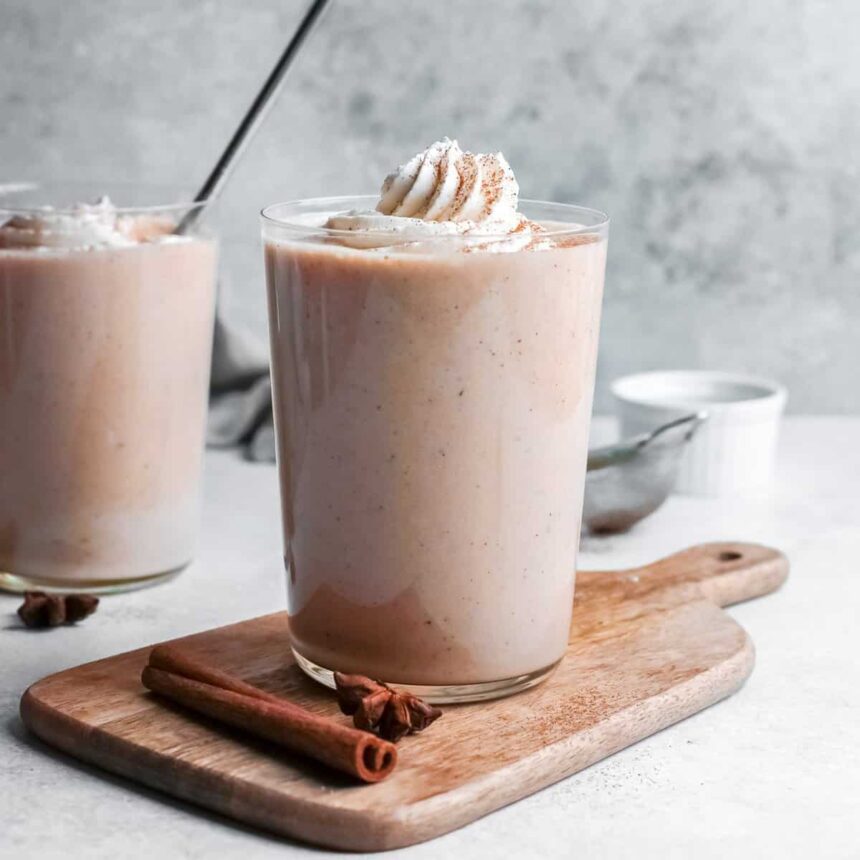 Batido de Pastel de Calabaza