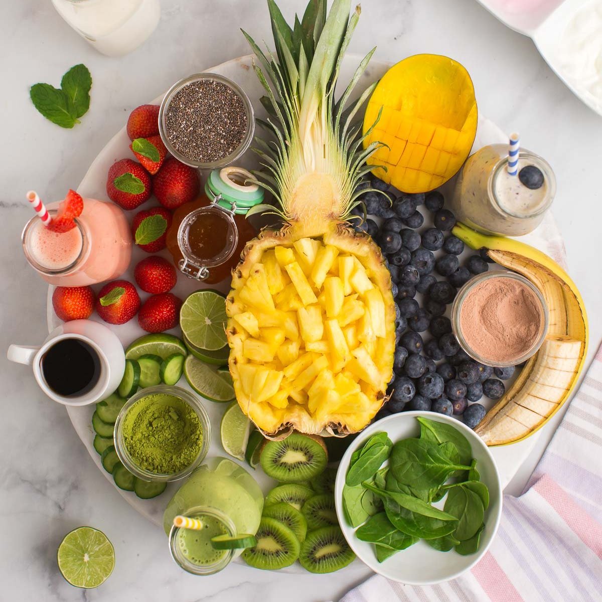 Barra de Smoothies Casera (¡con recetas!)