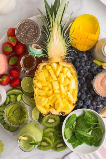 Barra de Smoothies Casera (¡con recetas!)