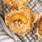 Muffins de Durazno con Streusel