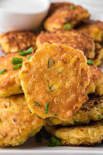 Receta Fácil de Panqueques de Maíz