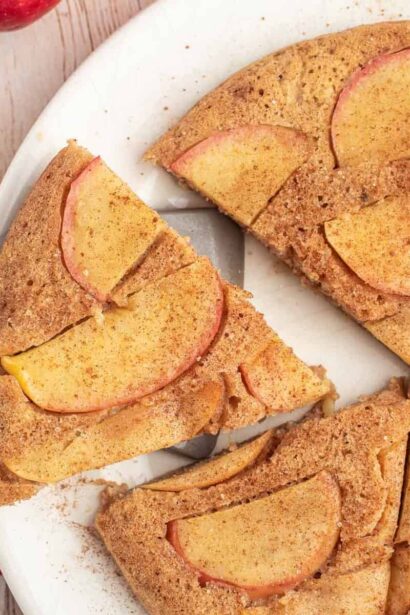 Panqueque de Manzana y Canela a la Sartén