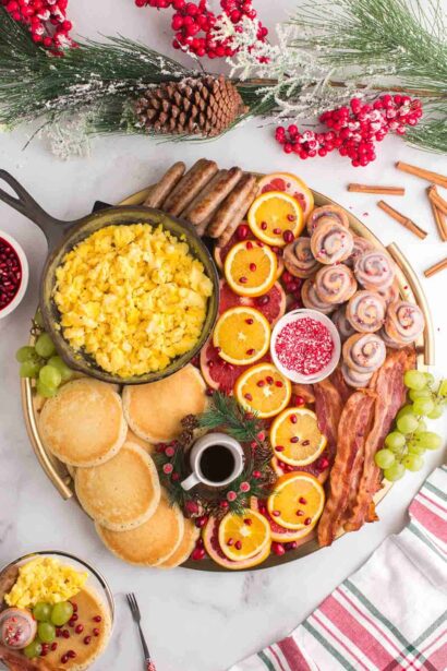 Tablero de Brunch Navideño