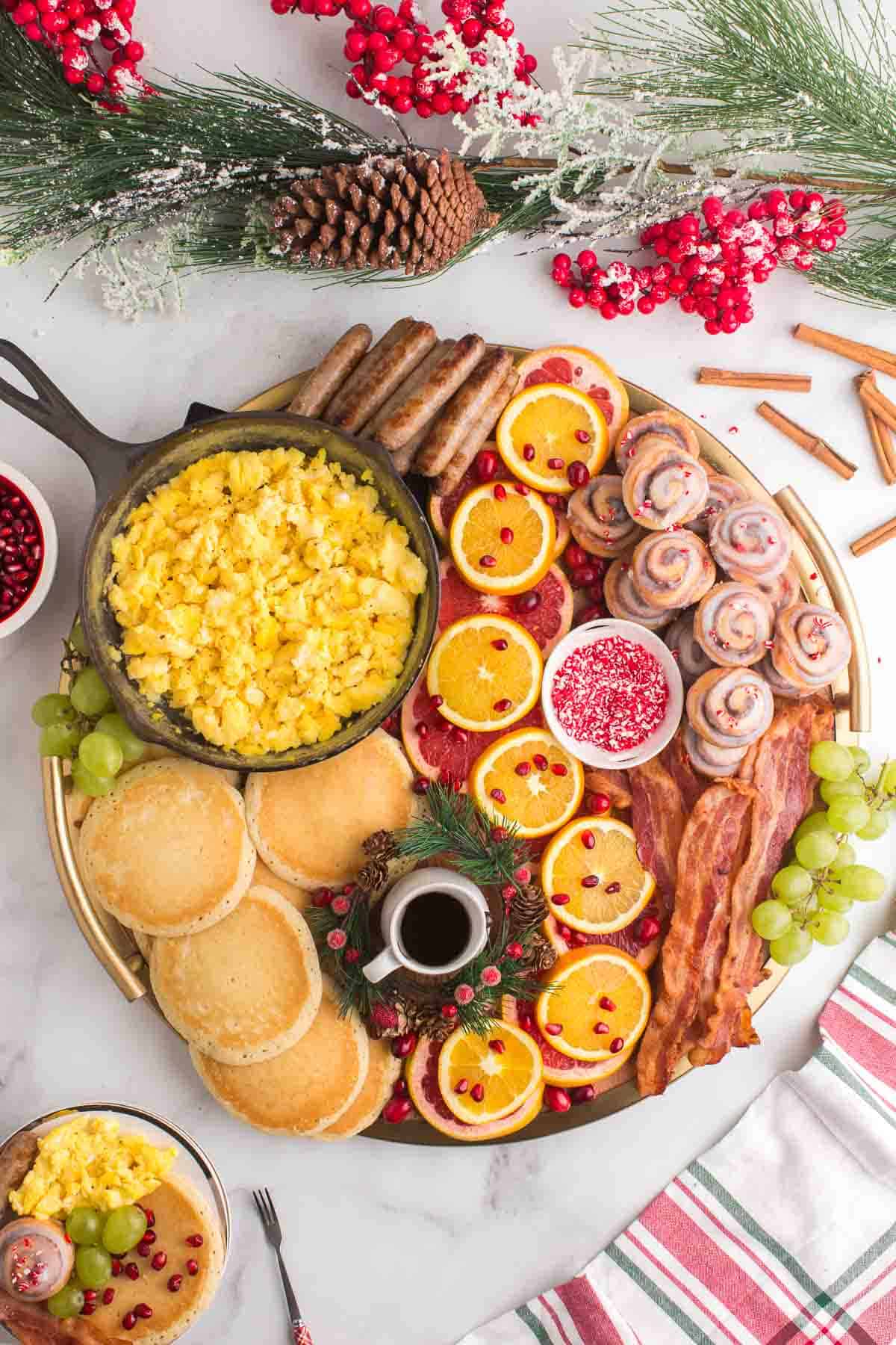 Tablero de Brunch Navideño